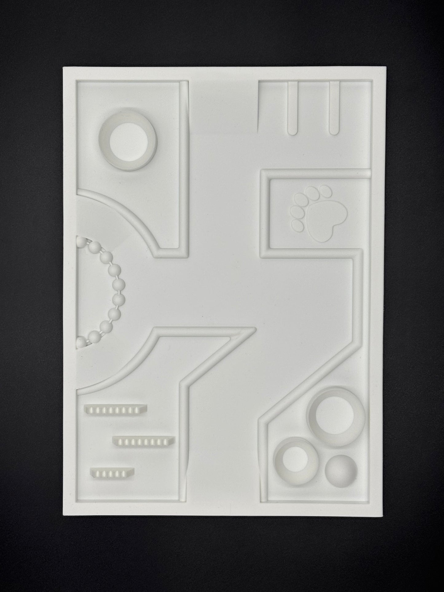 Polar X Play Sensory Silicone Mat – Focus & Calm Friendly